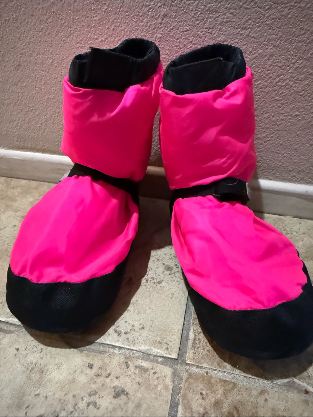Kids Pink Dance Bootie